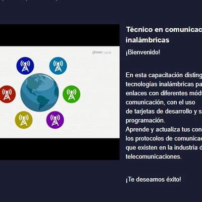 Curso: Técnico en comunicaciones inalámbricas Curso: Técnico en comunicaciones inalámbricas