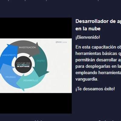 Curso: Desarrollador de aplicaciones en la nube Curso: Desarrollador de aplicaciones en la nube