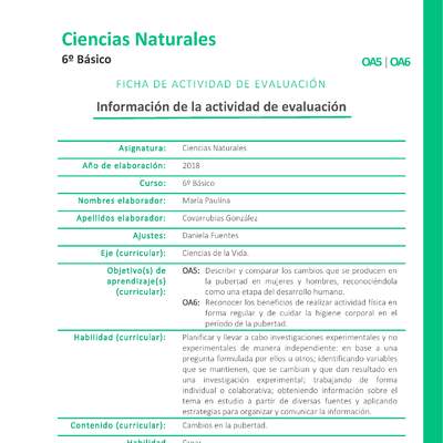 Encuesta de cambios en la pubertad Encuesta de cambios en la pubertad