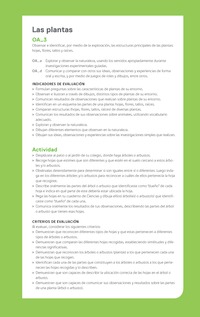 Ejemplo Evaluación Programas - OA03 - Las plantas Ejemplo Evaluación Programas - OA03 - Las plantas