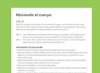 Ejemplo Evaluación Programas - OA06 - Moviendo el cuerpo Ejemplo Evaluación Programas - OA06 - Moviendo el cuerpo