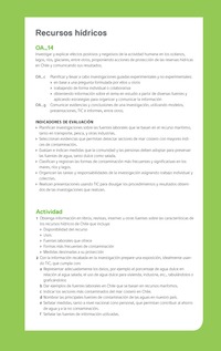 Ejemplo Evaluación Programas - OA14 - Recursos hídricos Ejemplo Evaluación Programas - OA14 - Recursos hídricos