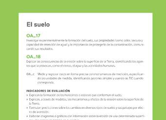 Ejemplo Evaluación Programas - OA17 - OA18 - El suelo Ejemplo Evaluación Programas - OA17 - OA18 - El suelo