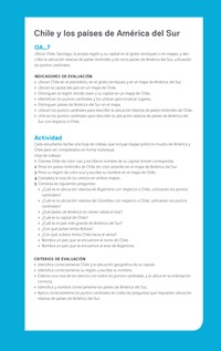 Ejemplo Evaluación Programas - OA07 - Chile y los países de América del Sur Ejemplo Evaluación Programas - OA07 - Chile y los países de América del Sur
