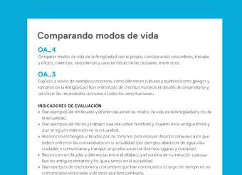 Ejemplo Evaluación Programas - OA03 - OA04 - Comparando modos de vida Ejemplo Evaluación Programas - OA03 - OA04 - Comparando modos de vida