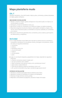 Ejemplo Evaluación Programas - OA07 - Mapa planisferio mudo Ejemplo Evaluación Programas - OA07 - Mapa planisferio mudo