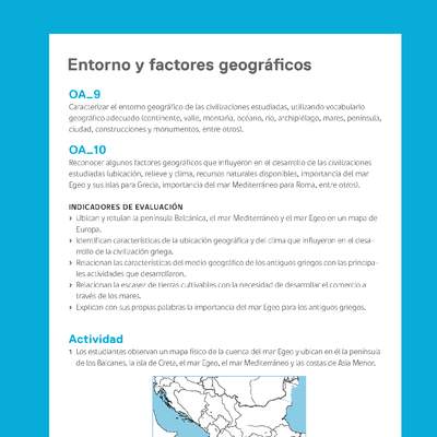 Ejemplo Evaluación Programas - OA09 - OA10 - Entorno y factores geográficos Ejemplo Evaluación Programas - OA09 - OA10 - Entorno y factores geográficos