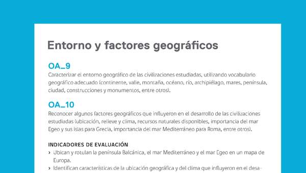 Ejemplo Evaluación Programas - OA09 - OA10 - Entorno y factores geográficos Ejemplo Evaluación Programas - OA09 - OA10 - Entorno y factores geográficos