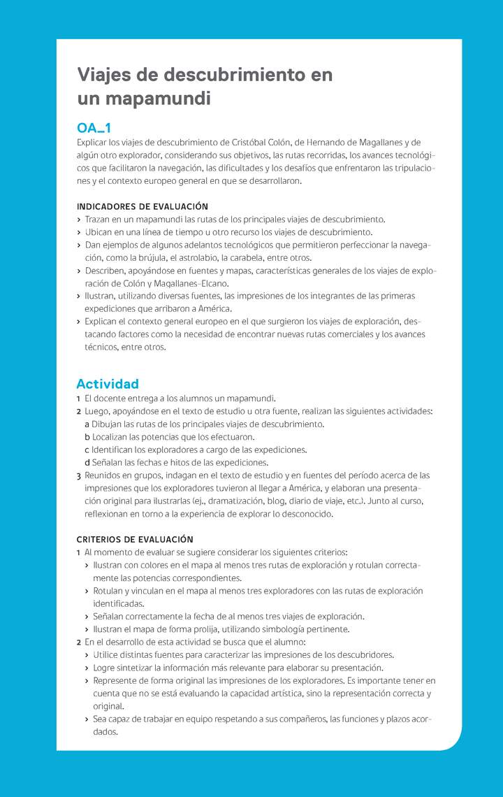 Ejemplo Evaluación Programas - OA01 - Viajes de descubrimiento en un mapamundi Ejemplo Evaluación Programas - OA01 - Viajes de descubrimiento en un mapamundi