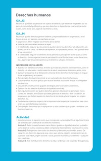 Ejemplo Evaluación Programas - OA13 - OA14 - Derechos humanos Ejemplo Evaluación Programas - OA13 - OA14 - Derechos humanos