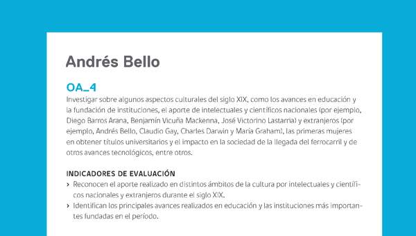 Ejemplo Evaluación Programas - OA04 - Andrés Bello Ejemplo Evaluación Programas - OA04 - Andrés Bello