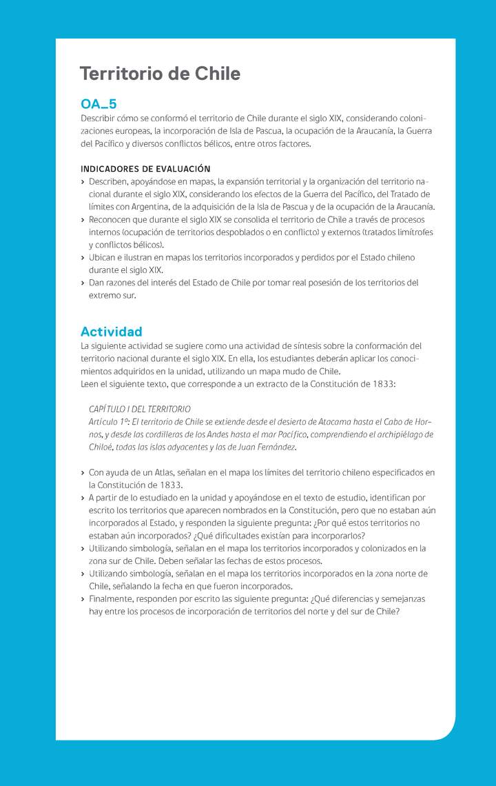 Ejemplo Evaluación Programas - OA05 - Territorio de Chile Ejemplo Evaluación Programas - OA05 - Territorio de Chile