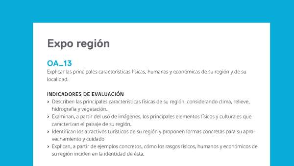 Ejemplo Evaluación Programas - OA13 - Expo región Ejemplo Evaluación Programas - OA13 - Expo región