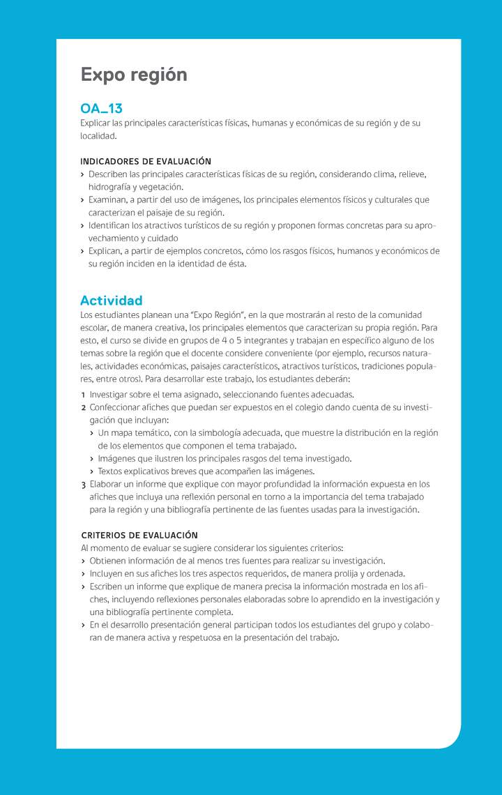 Ejemplo Evaluación Programas - OA13 - Expo región Ejemplo Evaluación Programas - OA13 - Expo región