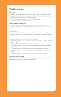 Ejemplo Evaluación Programas - OA24 - Textos orales 2 Ejemplo Evaluación Programas - OA24 - Textos orales 2