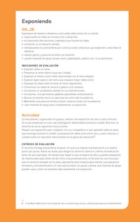 Ejemplo Evaluación Programas - OA28 - Exponiendo Ejemplo Evaluación Programas - OA28 - Exponiendo