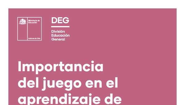 Importancia del juego en el aprendizaje de educación básica Importancia del juego en el aprendizaje de educación básica
