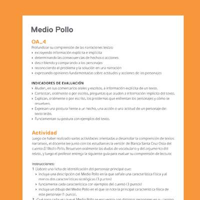 Ejemplo Evaluacion Programas - OA04 - Medio Pollo Ejemplo Evaluacion Programas - OA04 - Medio Pollo