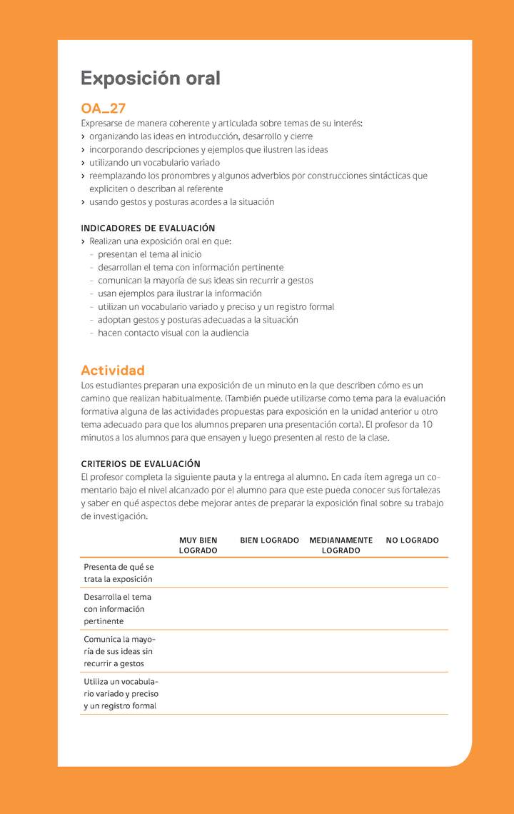 Ejemplo Evaluación Programas - OA27 - Exposición oral Ejemplo Evaluación Programas - OA27 - Exposición oral