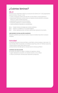 Ejemplo Evaluación Programas - OA09 - ¿Cuántas láminas? Ejemplo Evaluación Programas - OA09 - ¿Cuántas láminas?