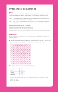 Ejemplo Evaluación Programas - OA03 - Ordenando y comparando Ejemplo Evaluación Programas - OA03 - Ordenando y comparando