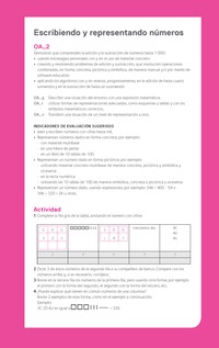 Evaluación Programas - MA03 OA02 - U1 - Escribiendo y representando números Evaluación Programas - MA03 OA02 - U1 - Escribiendo y representando números