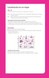 Evaluación Programas - MA03 OA14 - U4 - Localización en un mapa Evaluación Programas - MA03 OA14 - U4 - Localización en un mapa