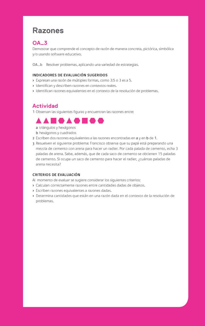 Evaluación Programas - MA06 OA03 - U1 - Razones Evaluación Programas - MA06 OA03 - U1 - Razones