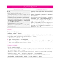 Evaluación Programas - MA08 OA10 - U2 - LA ELEVACIÓN DE UN AVIÓN Evaluación Programas - MA08 OA10 - U2 - LA ELEVACIÓN DE UN AVIÓN