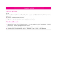 Evaluación Programas - MA1M OA13 - U4 - NUBES DE PUNTOS Evaluación Programas - MA1M OA13 - U4 - NUBES DE PUNTOS