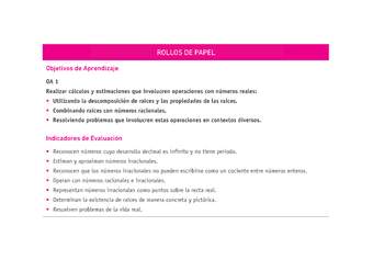 Evaluación Programas - MA2M OA01 - U1 - ROLLOS DE PAPEL Evaluación Programas - MA2M OA01 - U1 - ROLLOS DE PAPEL