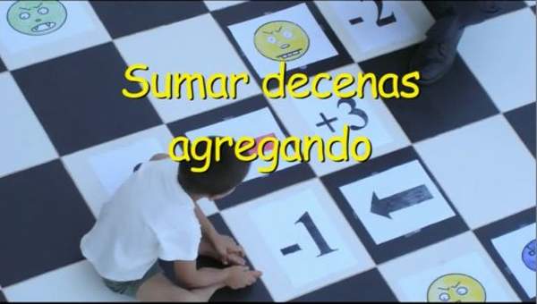 Sumar decenas agregando Sumar decenas agregando