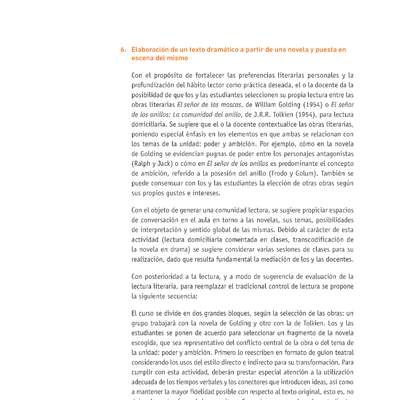 Evaluación Programas - LE2M OA08 - OA12 - U4 - ELABORANDO UN TEXTO DRAMÁTICO Evaluación Programas - LE2M OA08 - OA12 - U4 - ELABORANDO UN TEXTO DRAMÁTICO