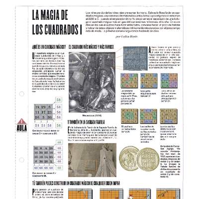 Cuadrados mágicos i Cuadrados mágicos i