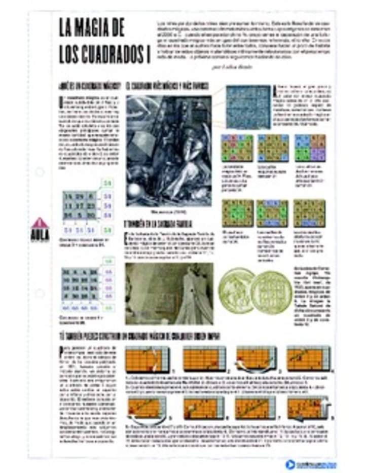 Cuadrados mágicos i Cuadrados mágicos i
