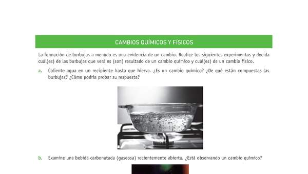 Evaluación Programas - CN07 OA15 - U1 - CAMBIOS QUÍMICOS Y FÍSICOS Evaluación Programas - CN07 OA15 - U1 - CAMBIOS QUÍMICOS Y FÍSICOS