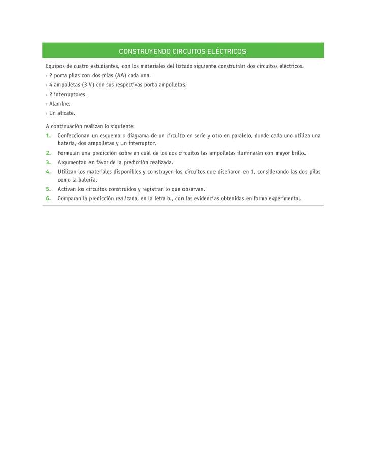 Evaluación Programas - CN08 OA10 - U3 - CONSTRUYENDO CIRCUITOS ELÉCTRICOS Evaluación Programas - CN08 OA10 - U3 - CONSTRUYENDO CIRCUITOS ELÉCTRICOS