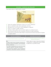 Evaluación Programas - CN1M OA04 - OA05 - U2 - RECURSOS Y TAMAÑO DE UNA POBLACIÓN Evaluación Programas - CN1M OA04 - OA05 - U2 - RECURSOS Y TAMAÑO DE UNA POBLACIÓN