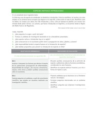 Evaluación Programas - CN1M - OA05 - U2 - ESPECIES NATIVAS E INTRODUCIDAS Evaluación Programas - CN1M - OA05 - U2 - ESPECIES NATIVAS E INTRODUCIDAS