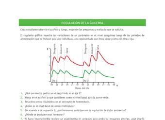 Evaluación Programas - CN2M - OA02 - U1 - REGULACIÓN DE LA GLICEMIA Evaluación Programas - CN2M - OA02 - U1 - REGULACIÓN DE LA GLICEMIA