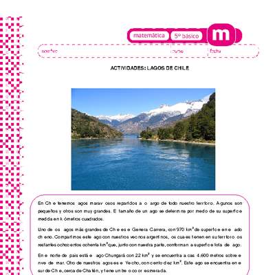 Lagos de chile Lagos de chile