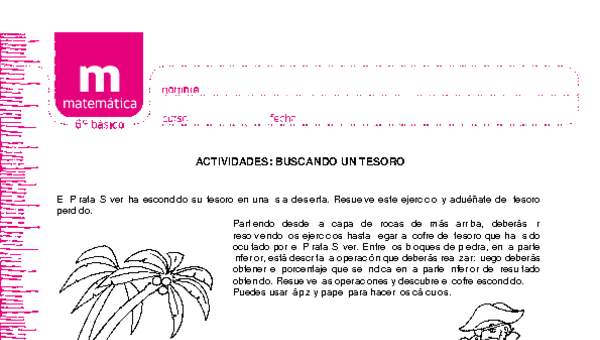 Buscando un tesoro Buscando un tesoro