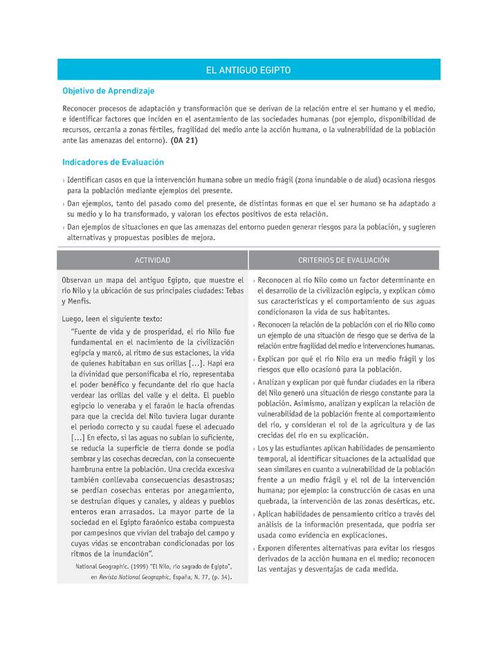 Evaluación Programas - HI07 OA21 - U1 - EL ANTIGUO EGIPTO Evaluación Programas - HI07 OA21 - U1 - EL ANTIGUO EGIPTO