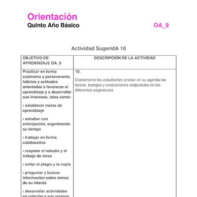 Actividad 10 OA09 Actividad 10 OA09