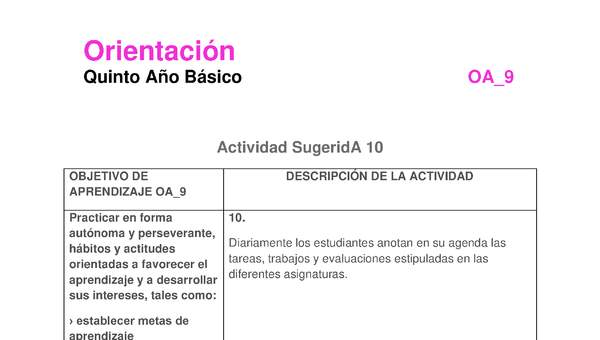 Actividad 10 OA09 Actividad 10 OA09