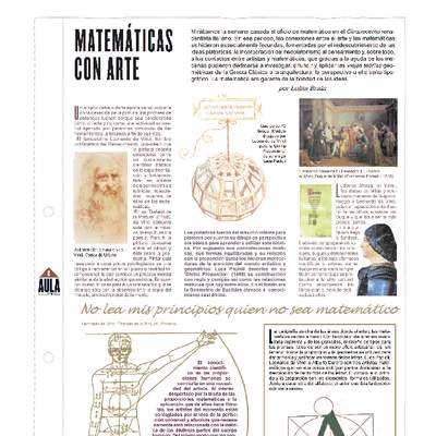 Matemáticas con arte Matemáticas con arte