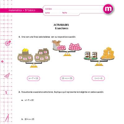 Ecuaciones Ecuaciones