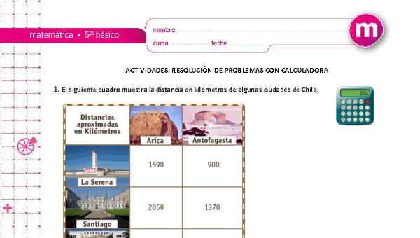 Resolución de problemas con calculadora Resolución de problemas con calculadora
