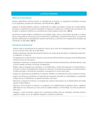 Evaluación Programas - HI08 - OA01 - OA02 - OA03 -U1 - LA ÉPOCA MODERNA Evaluación Programas - HI08 - OA01 - OA02 - OA03 -U1 - LA ÉPOCA MODERNA