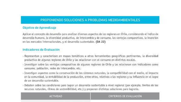 Evaluación Programas - HI08 OA22 - U4 - PROPONIENDO SOLUCIONES A PROBLEMAS MEDIOAMBIENTALES Evaluación Programas - HI08 OA22 - U4 - PROPONIENDO SOLUCIONES A PROBLEMAS MEDIOAMBIENTALES